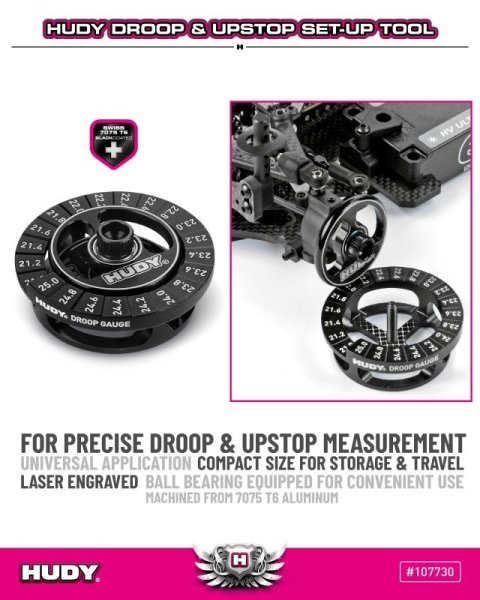 DROOP & UPSTOP SET-UP TOOL HUDY